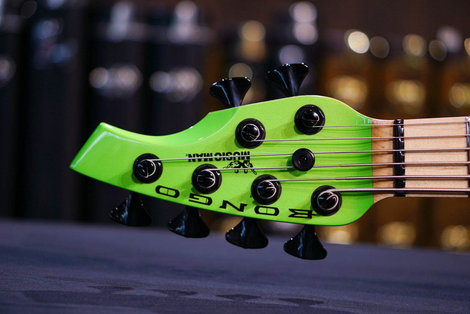 Ernie Ball Music Man Bongo Bass 6 HH Mantis Green K04432