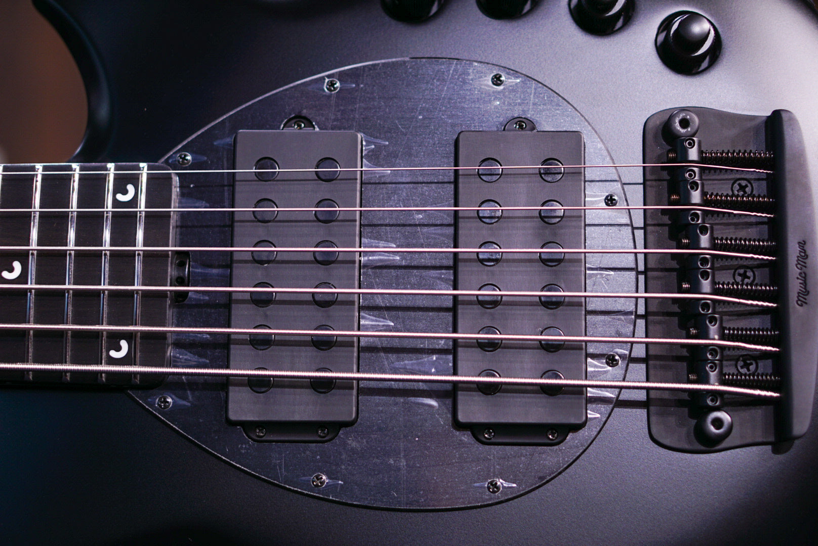 Ernie Ball Music Man Bongo Bass 6 HH Stealth Black K04296