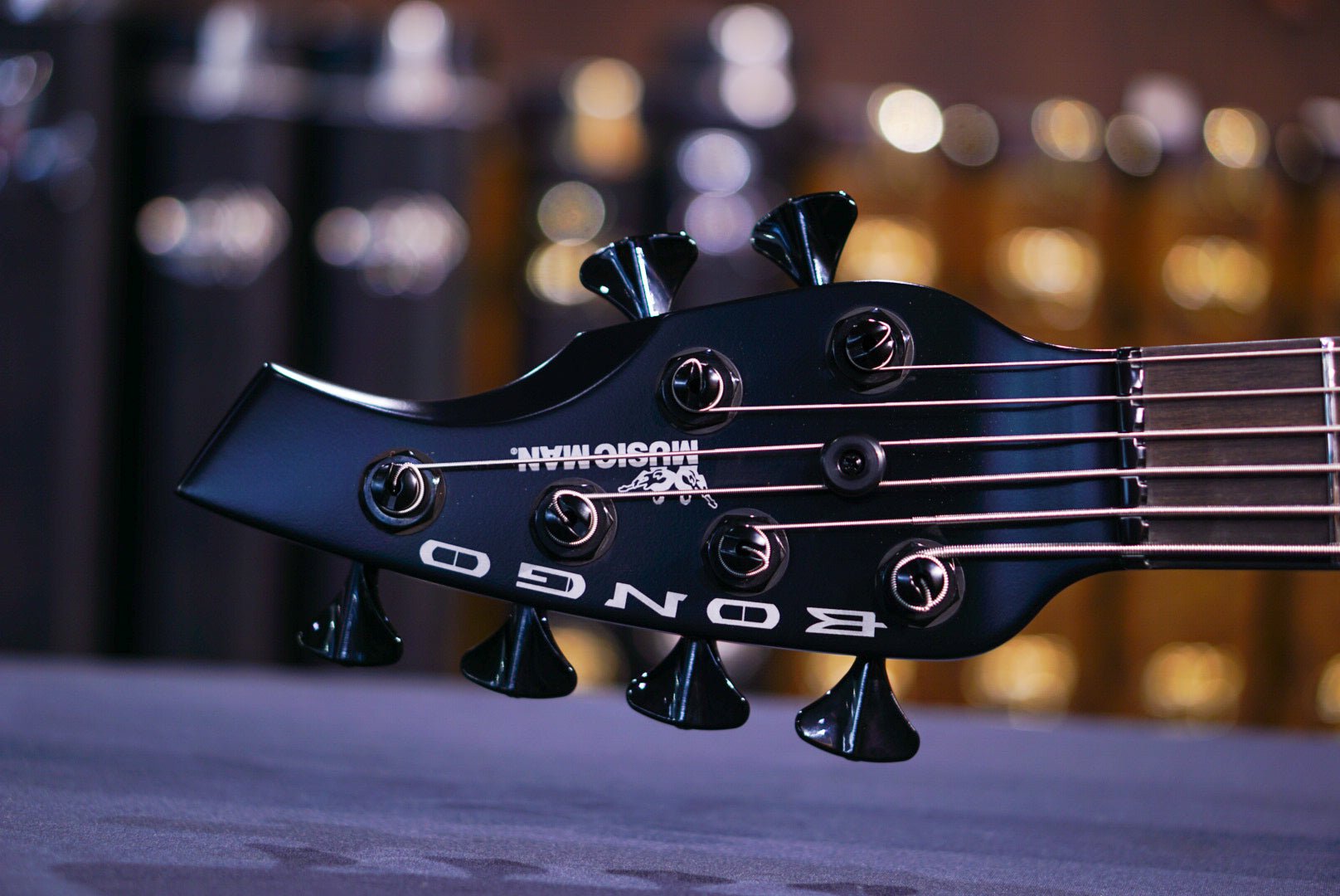 Ernie Ball Music Man Bongo Bass 6 HH Stealth Black K04296