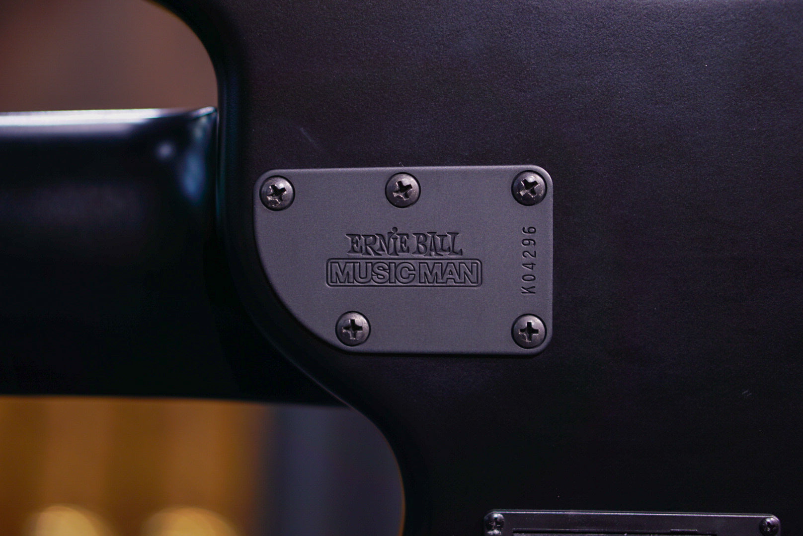 Ernie Ball Music Man Bongo Bass 6 HH Stealth Black K04296