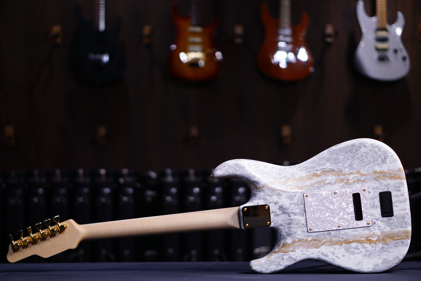 James Tyler Studio Elite HD White Shmear finish 23540 - HIENDGUITAR James Tyler GUITAR