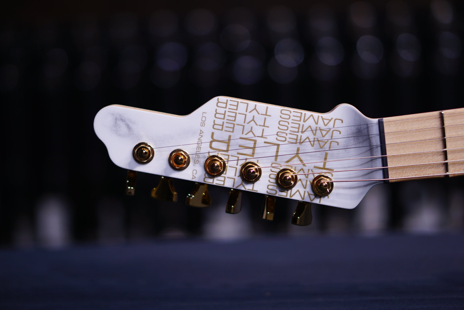 James Tyler Classic White Shmear maple fretboard 23533 - HIENDGUITAR James Tyler GUITAR