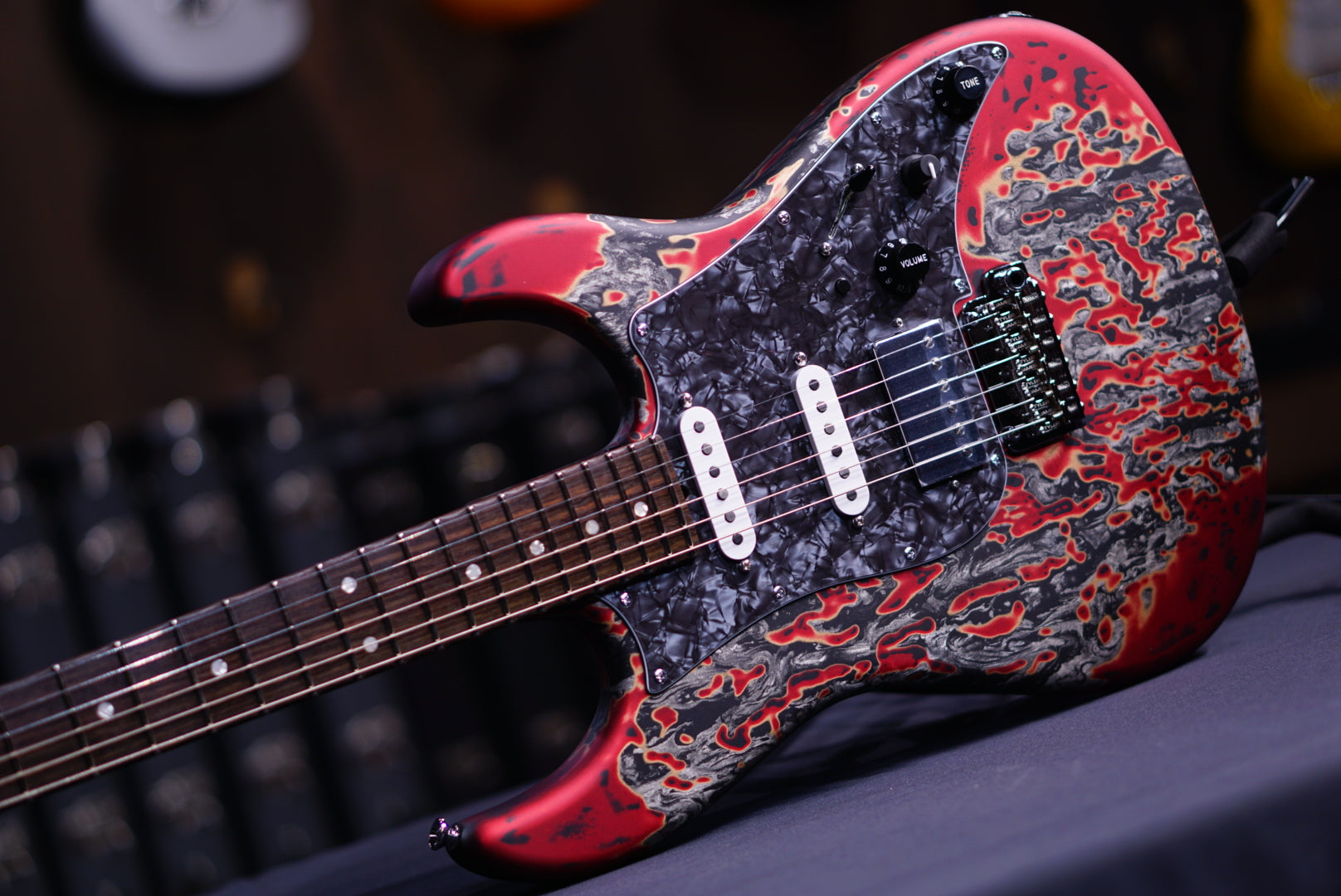 James Tyler Studio Elite Burning Water 2K 23538 - HIENDGUITAR James Tyler GUITAR