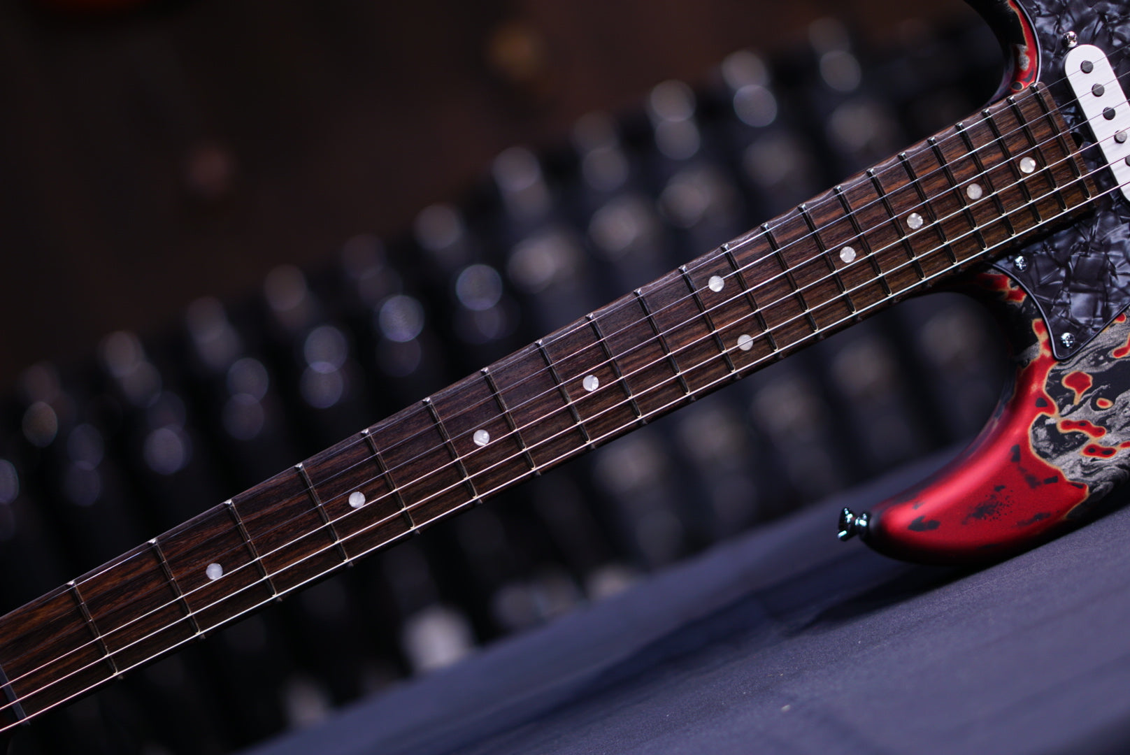 James Tyler Studio Elite Burning Water 2K 23538 - HIENDGUITAR James Tyler GUITAR