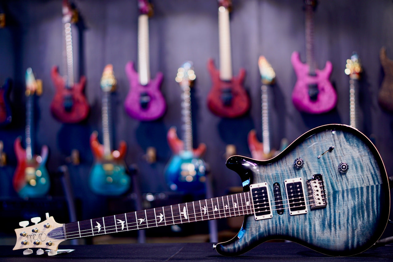 PRS CE 24 Special Limited Edition Faded Blue Smokeburst 0420176