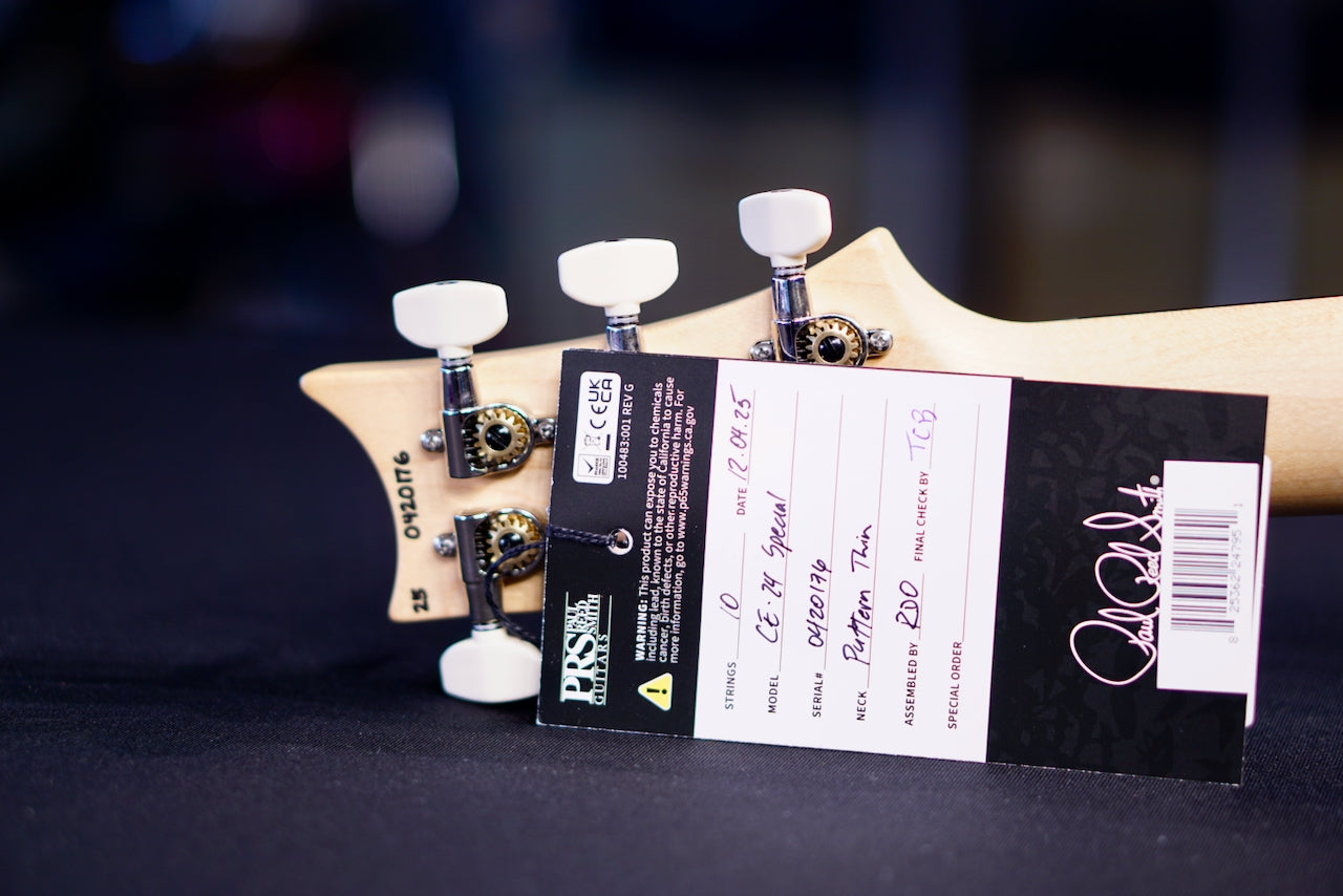 PRS CE 24 Special Limited Edition Faded Blue Smokeburst 0420176