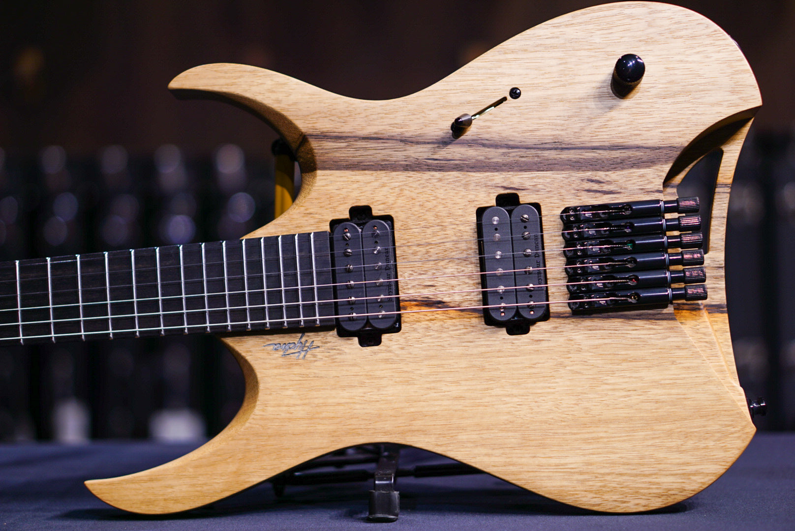 Mayones Hydra Black limba 6 HF2308650 - HIENDGUITAR Mayones GUITAR