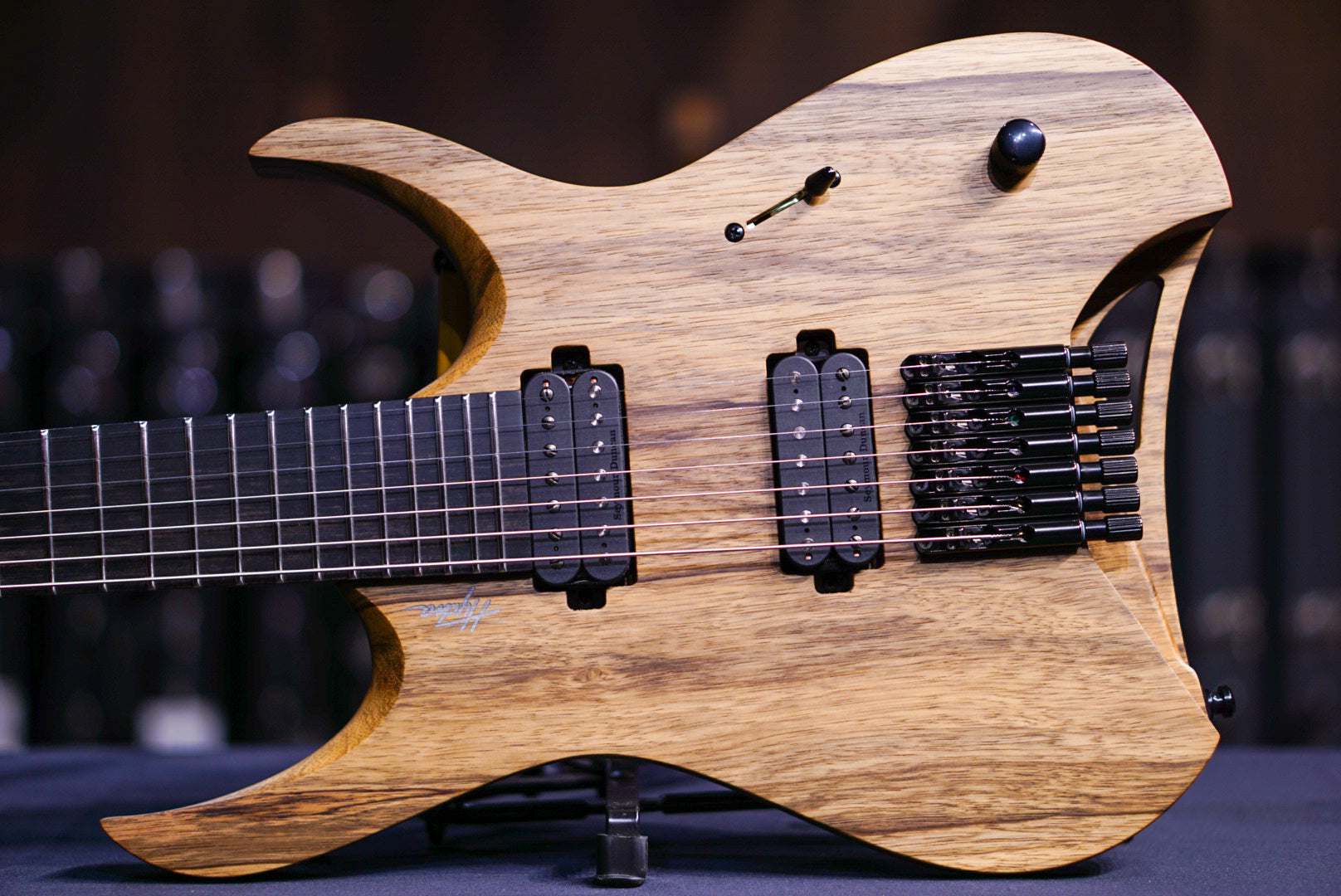 Mayones Hydra Black limba 7 HF2306639 - HIENDGUITAR Mayones GUITAR