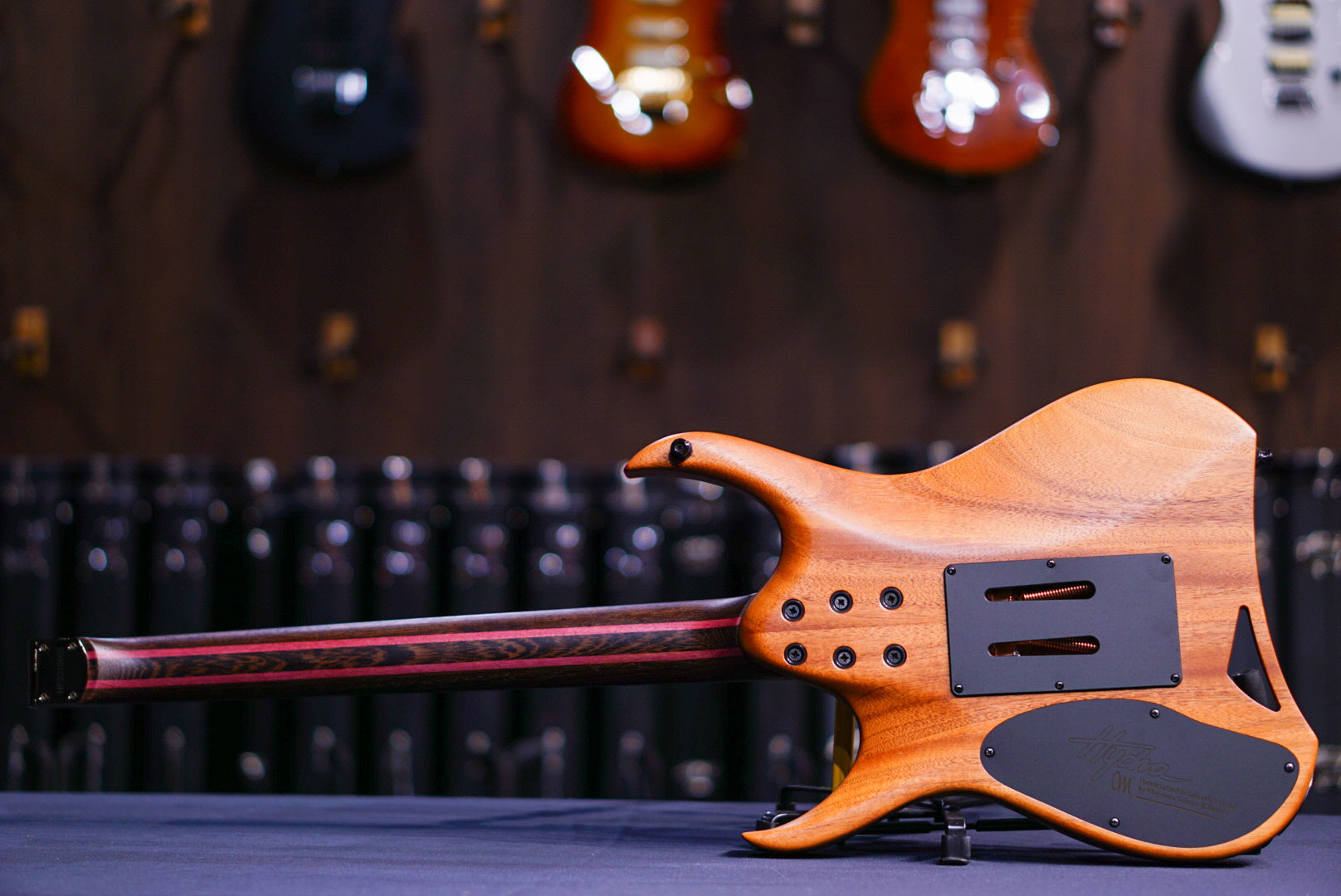 Mayones Hydra elite pro 6 trans natural fade purple burst out satine HF2310666 - HIENDGUITAR Mayones GUITAR