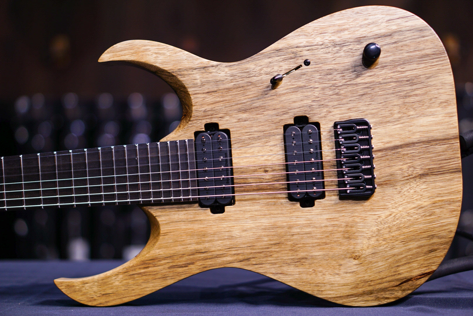 Mayones Duvell Black Limba 7 DF2310539 - HIENDGUITAR Mayones GUITAR