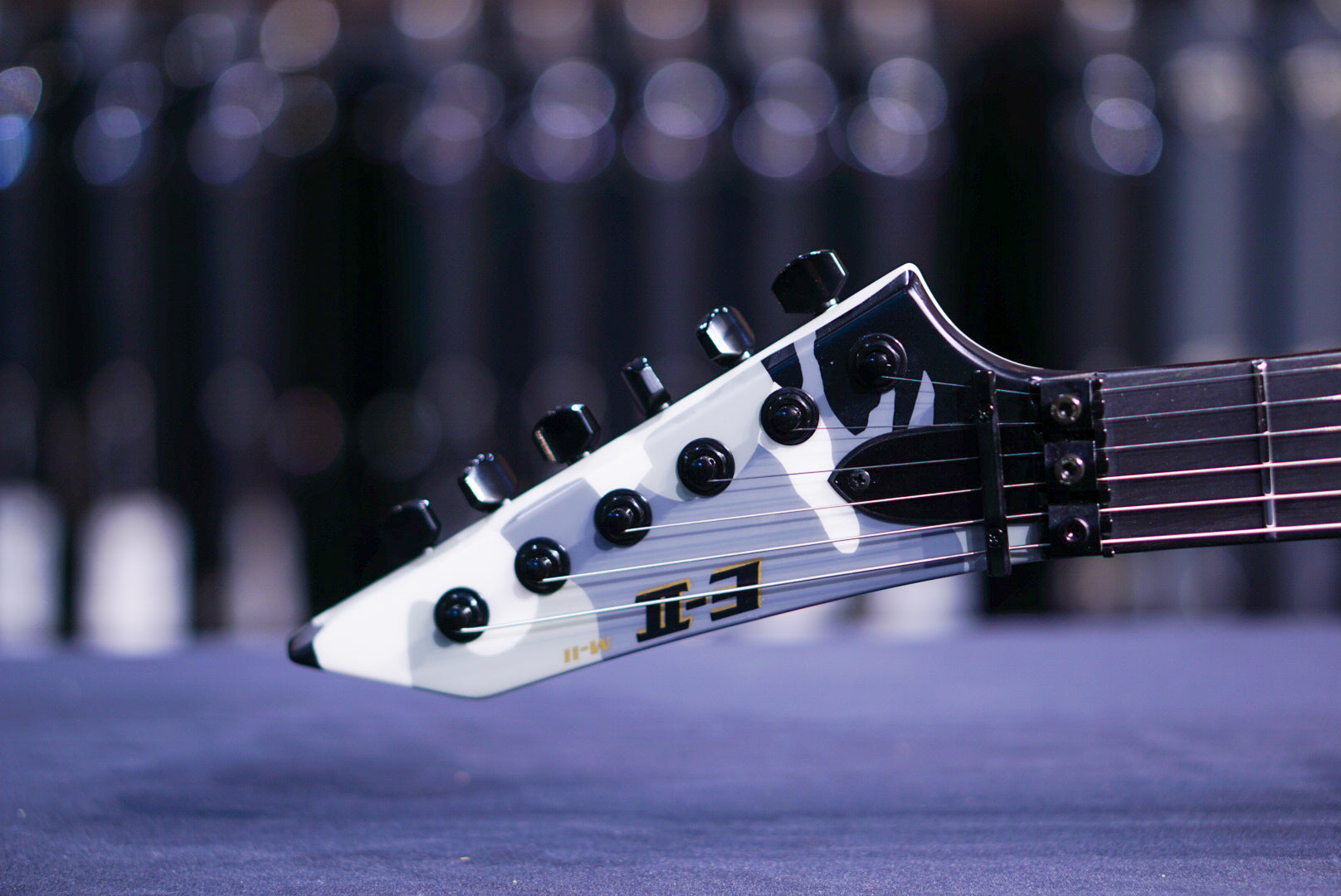 ESP E-II M-II neck thru urban camo ES9652233 - HIENDGUITAR E-II GUITAR