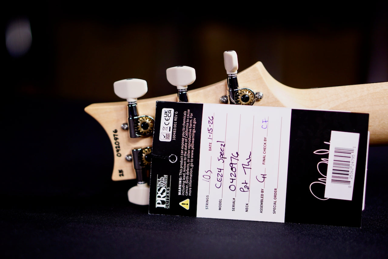 PRS CE 24 Special Limited Edition Faded Blue Smokeburst 0420976