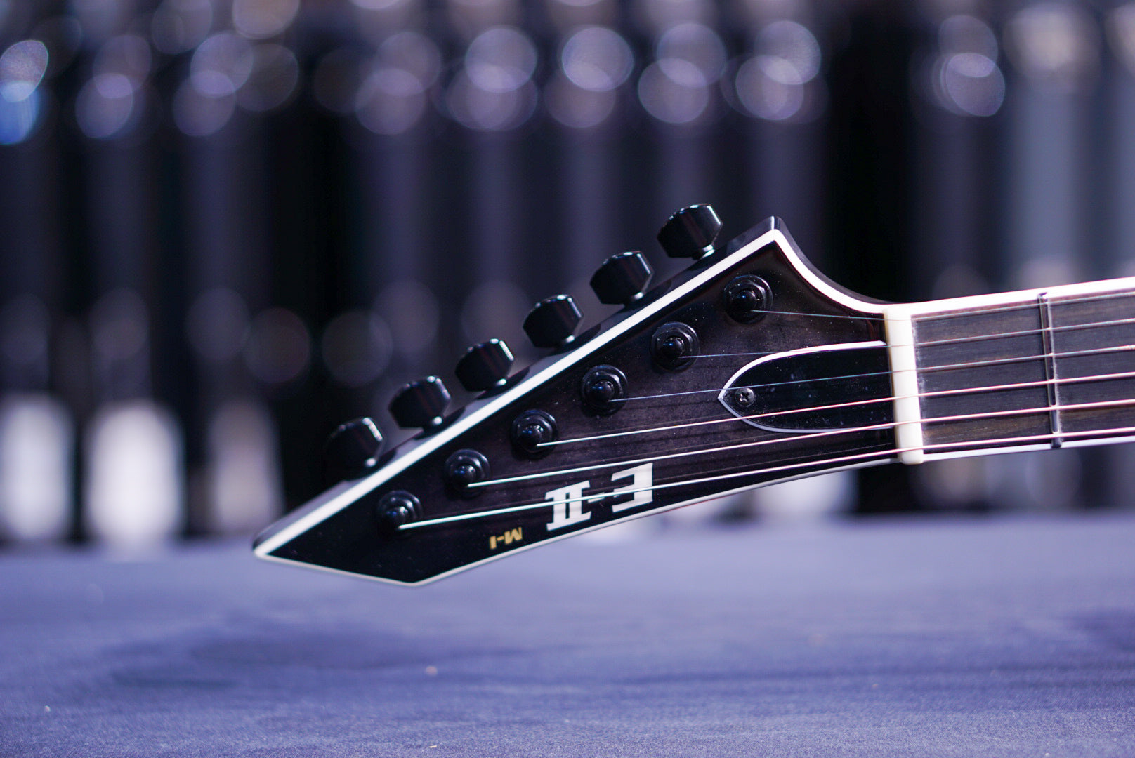 ESP E-II M-I THRU NT QM See thru black burst ES1422233 - HIENDGUITAR E-II GUITAR