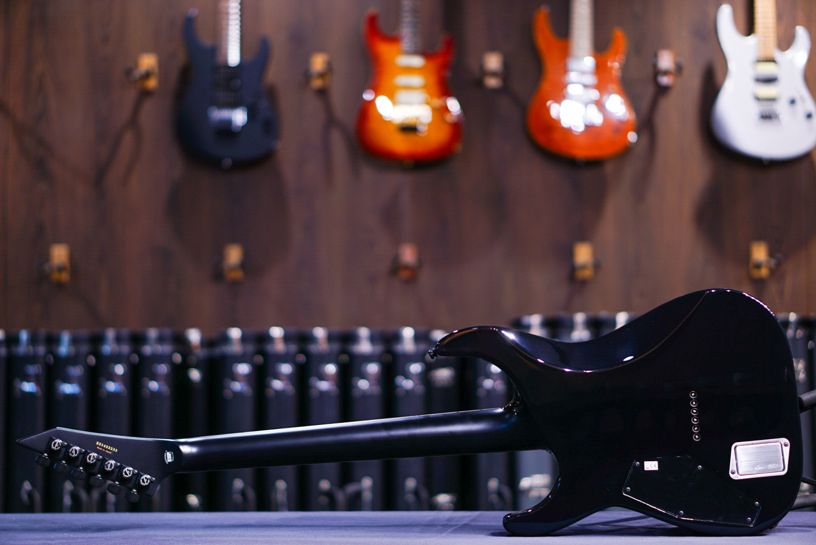 ESP E-II M-I THRU NT QM See thru black burst ES1422233 - HIENDGUITAR E-II GUITAR