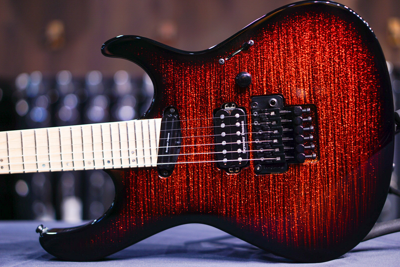ESP Maverick Glitter storm red ES6610231 - HIENDGUITAR ESP GUITAR