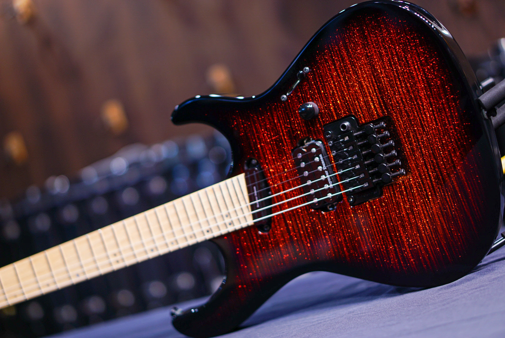 ESP Maverick Glitter storm red ES6610231 - HIENDGUITAR ESP GUITAR