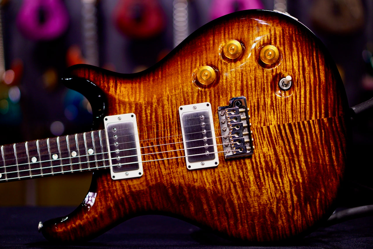 PRS DGT Moons Black Gold Wraparound Burst 0411467