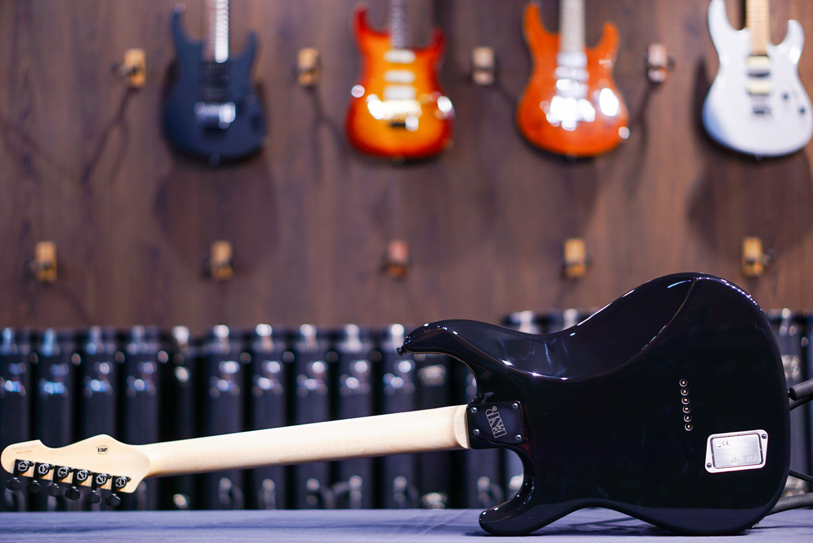 ESP E-II SN-3/FM/HS/FL/ Tiger Eyes Sunburst ES8311223 - HIENDGUITAR E-II GUITAR