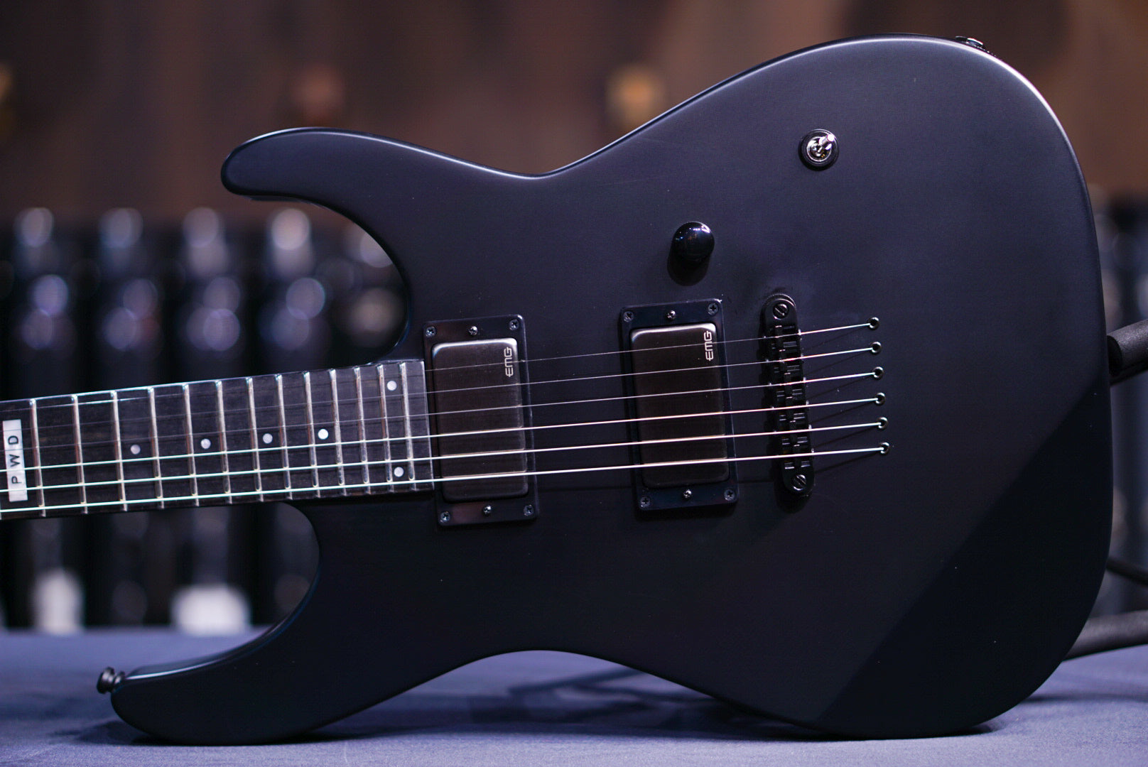 E-II JL-1 M-II NT Jeff Ling signature PARKWAY DRIVE Black satin ES9481233 - HIENDGUITAR ESP GUITAR