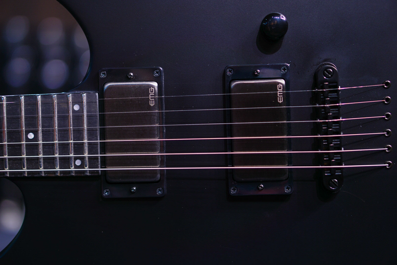 E-II JL-1 M-II NT Jeff Ling signature PARKWAY DRIVE Black satin ES9481233 - HIENDGUITAR ESP GUITAR