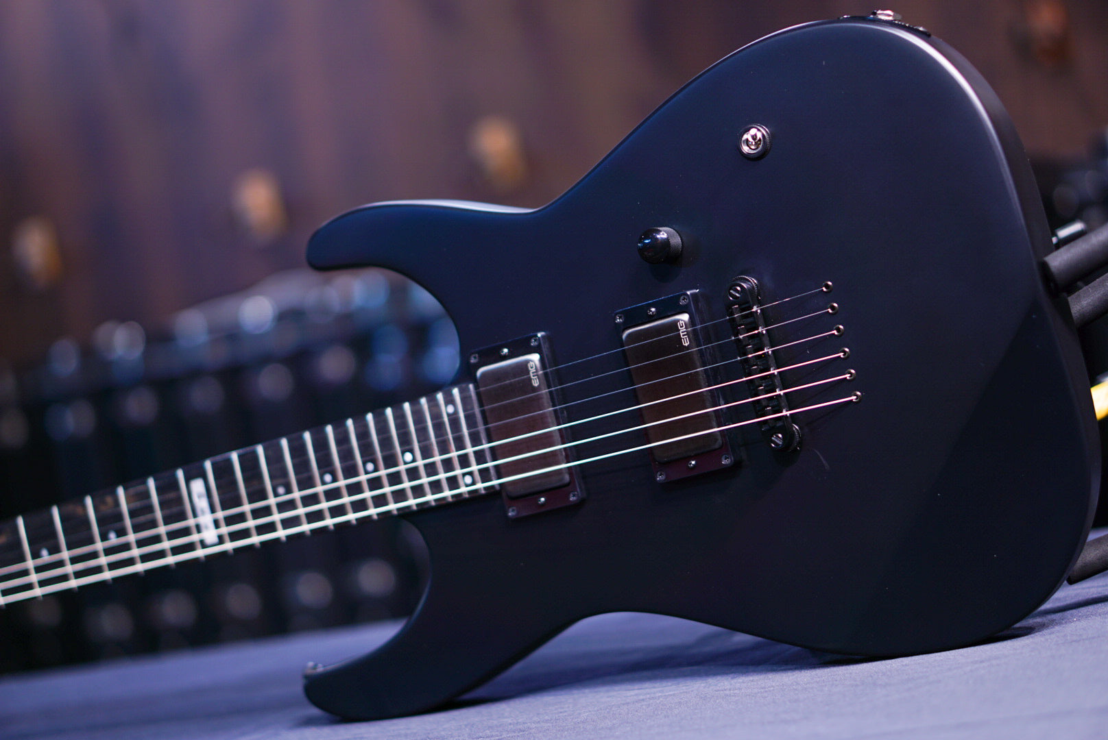 E-II JL-1 M-II NT Jeff Ling signature PARKWAY DRIVE Black satin ES9481233 - HIENDGUITAR ESP GUITAR