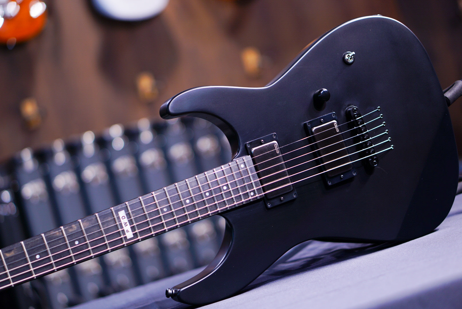 E-II JL-1 M-II NT Jeff Ling signature PARKWAY DRIVE Black satin ES9481233 - HIENDGUITAR ESP GUITAR