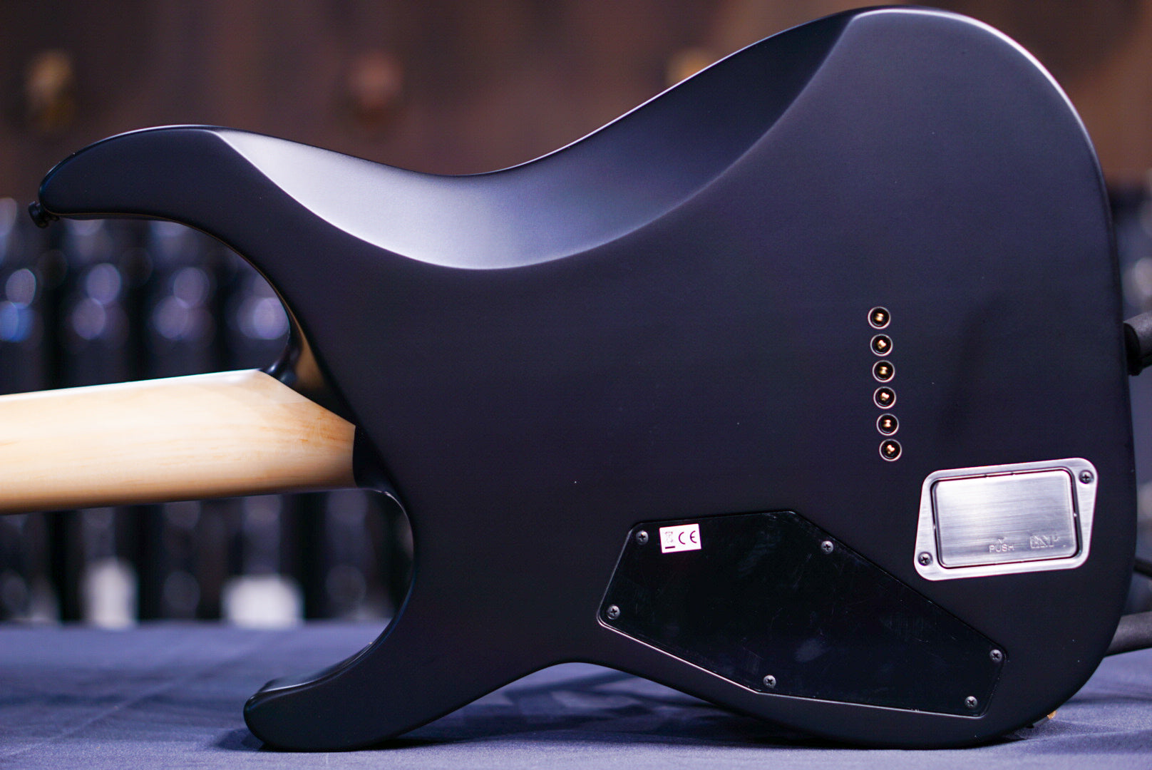 E-II JL-1 M-II NT Jeff Ling signature PARKWAY DRIVE Black satin ES9481233 - HIENDGUITAR ESP GUITAR