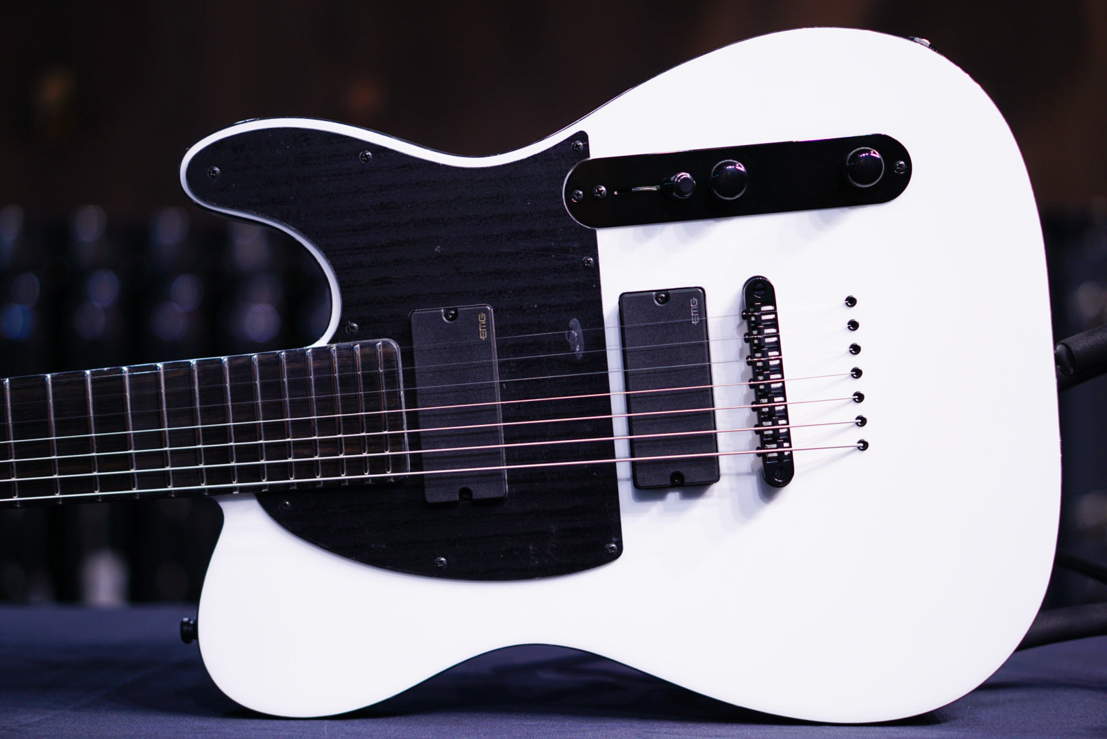 ESP E-II T-B7 BARITONE Snow white ES7671233 - HIENDGUITAR E-II GUITAR