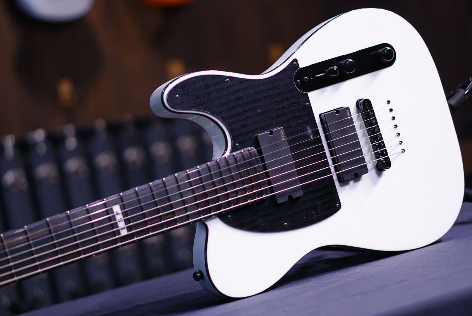 ESP E-II T-B7 BARITONE Snow white ES7671233 - HIENDGUITAR E-II GUITAR