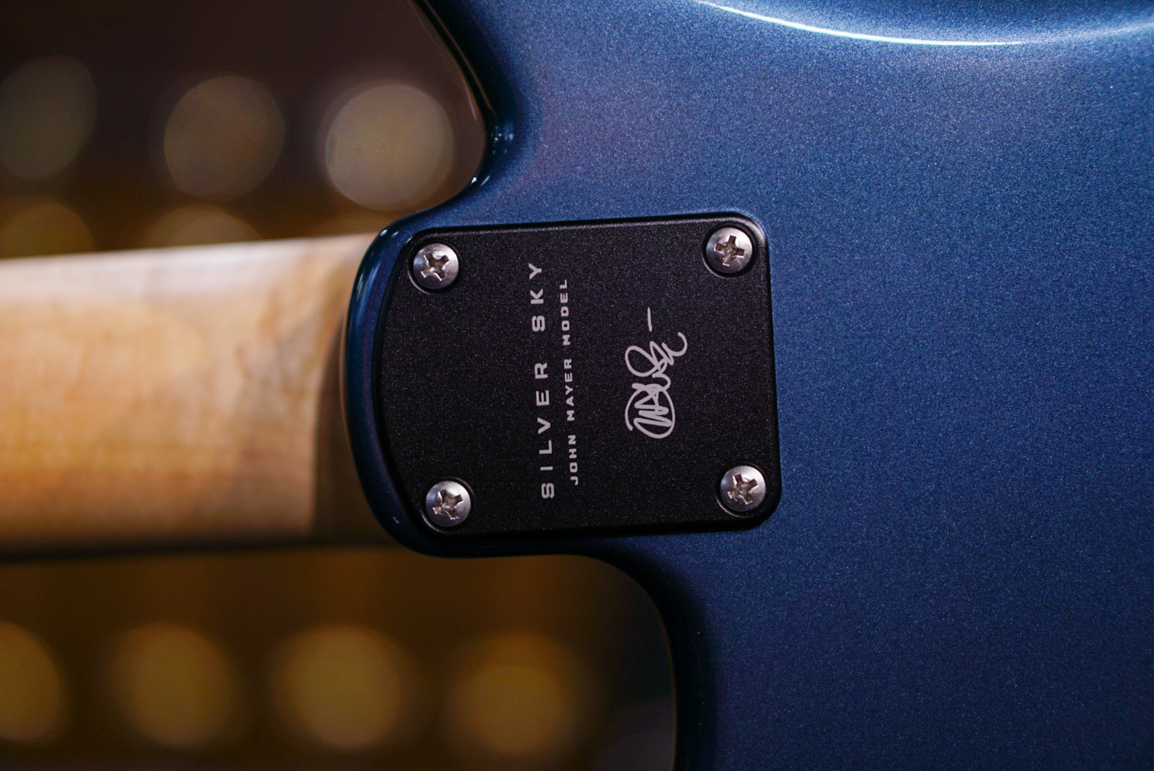 PRS Silver Sky john mayer Venetian Blue maple 0397337