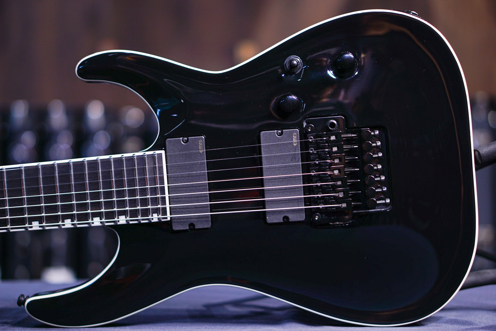 ESP E-II HORIZON FR-7 black ES4141233 - HIENDGUITAR E-II GUITAR