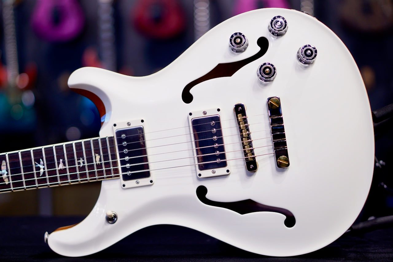 PRS McCarty 594 Hollowbody II Antique White Top (Natural Back) 0399663