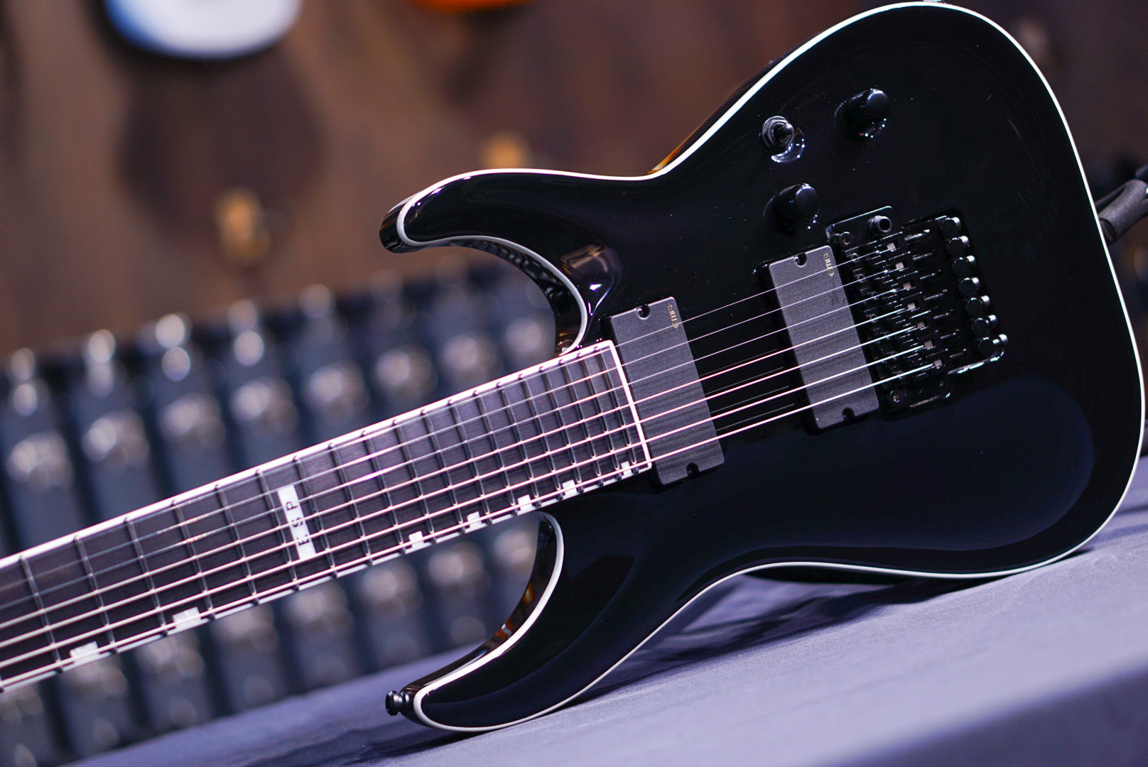 ESP E-II HORIZON FR-7 black ES4141233 - HIENDGUITAR E-II GUITAR