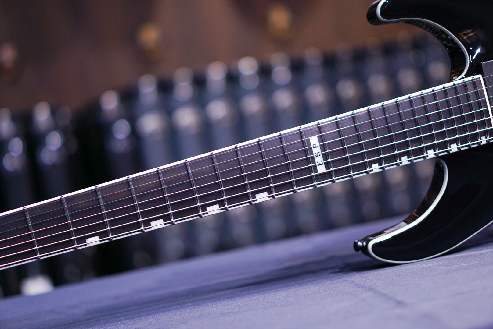 ESP E-II HORIZON FR-7 black ES4141233 - HIENDGUITAR E-II GUITAR