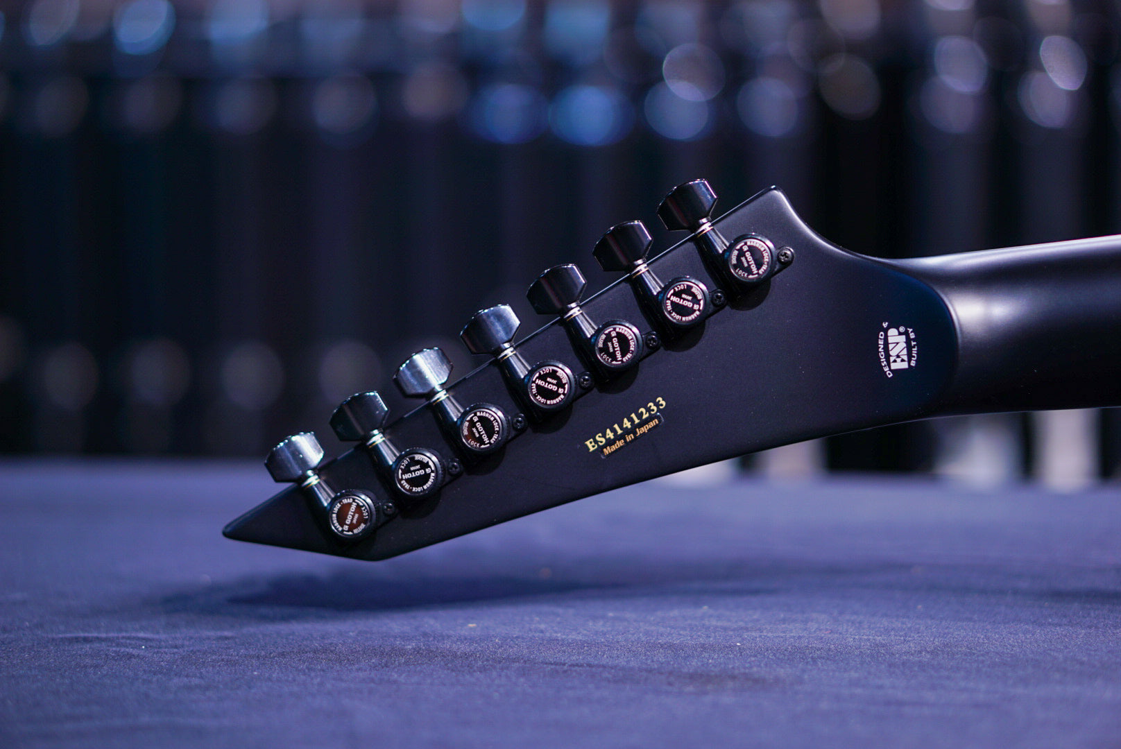 ESP E-II HORIZON FR-7 black ES4141233 - HIENDGUITAR E-II GUITAR