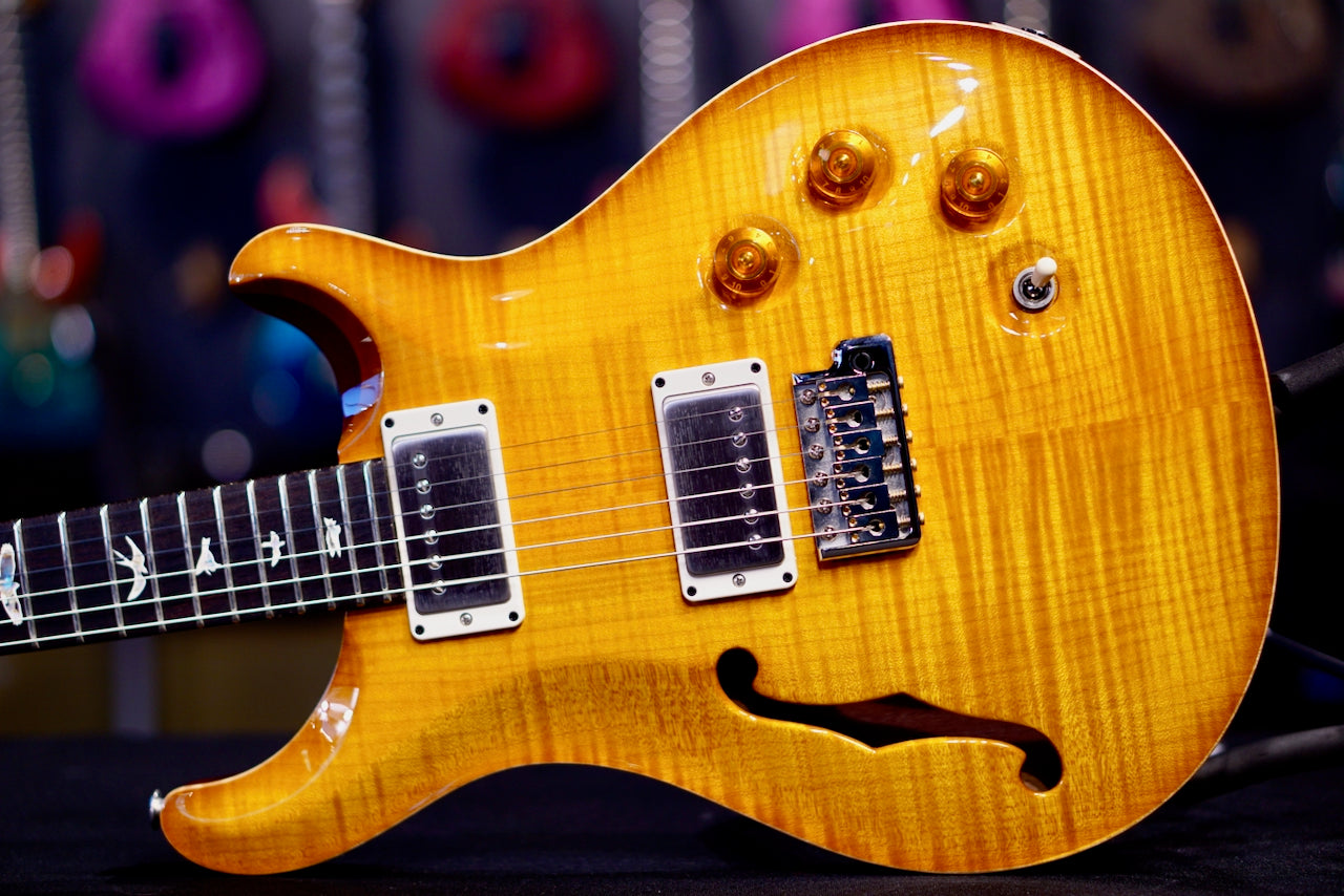 PRS DGT Semi-Hollow Birds McCarty Sunburst 0420500