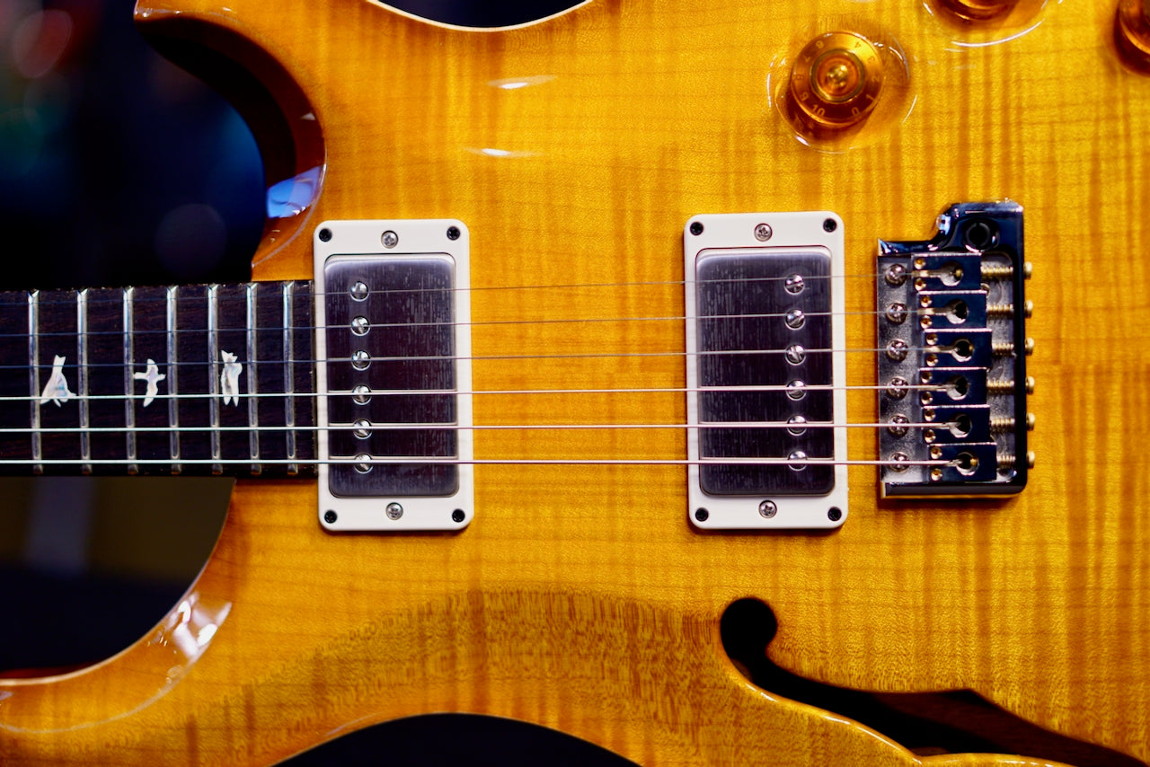 PRS DGT Semi-Hollow Birds McCarty Sunburst 0420500