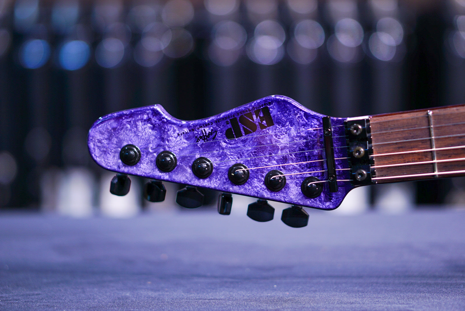 ESP Original SNAPPER FR Liquid metal purple E6350232 - HIENDGUITAR ESP GUITAR