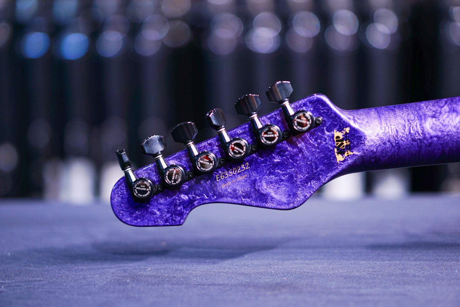 ESP Original SNAPPER FR Liquid metal purple E6350232 - HIENDGUITAR ESP GUITAR