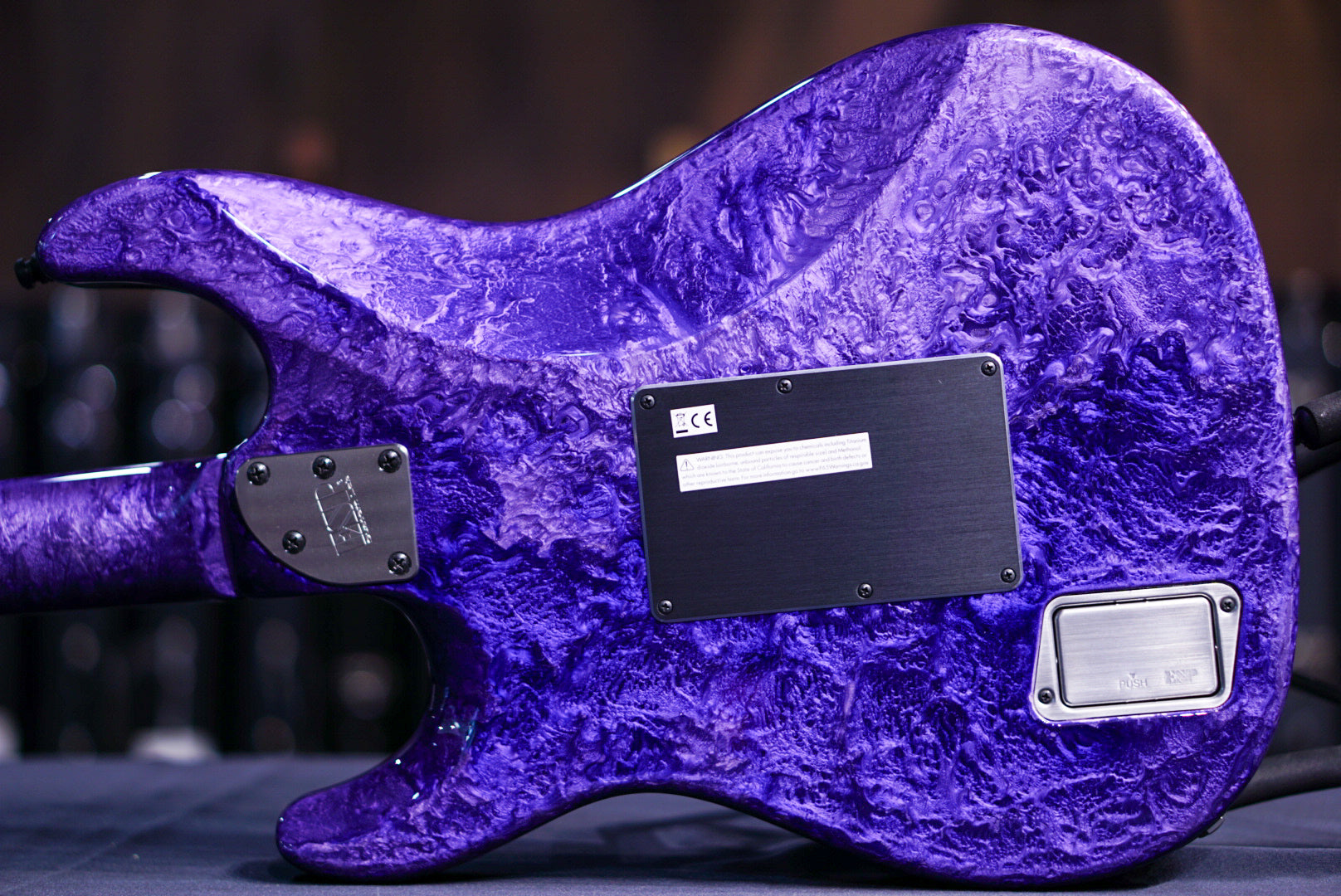 ESP Original SNAPPER FR Liquid metal purple E6350232 - HIENDGUITAR ESP GUITAR