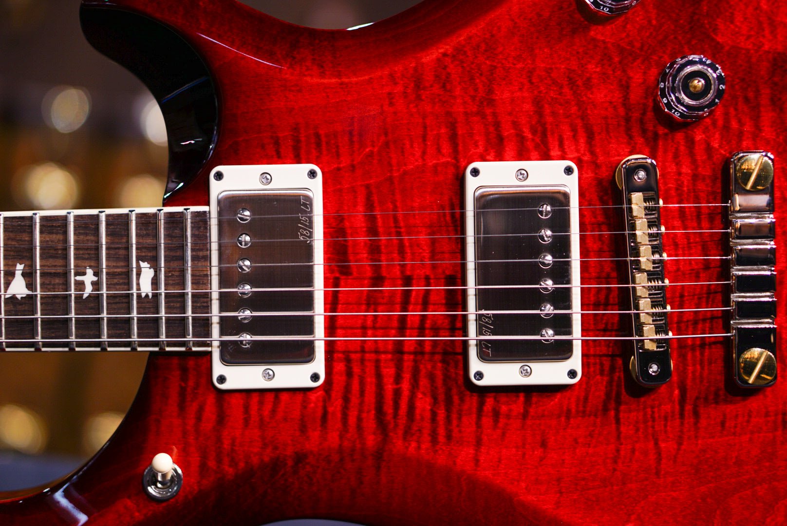PRS S2 Mccarty 594 doublecut Fire Red Burst S2078347, NEW SPEC 2025!