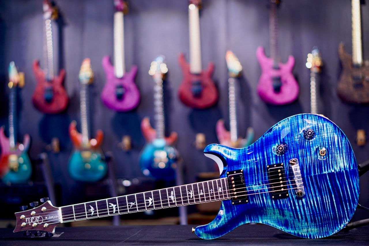 PRS Mccarty RIver Blue Pearl 10 Top 0422132