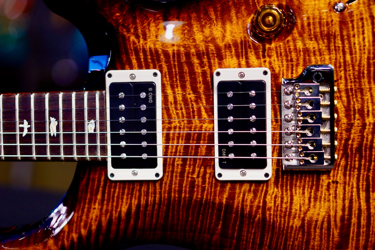 PRS Custom 24 Black Gold Wraparound Burst 0413522