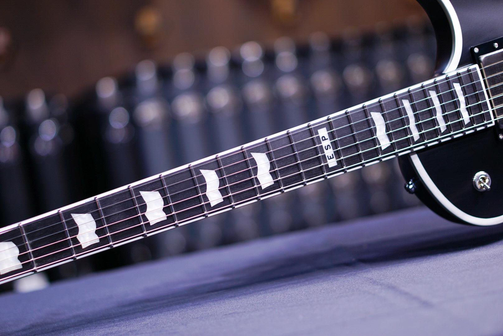 ESP E-II ECLIPSE BB BLACK SATIN ES8725223 - HIENDGUITAR ESP GUITAR