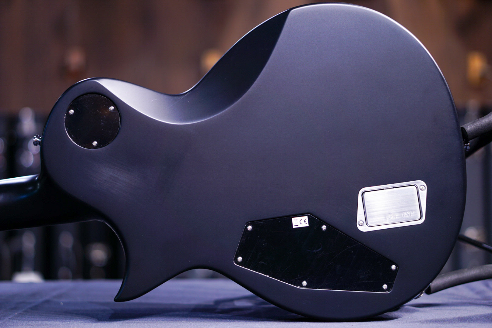 ESP E-II ECLIPSE BB BLACK SATIN ES8725223 - HIENDGUITAR ESP GUITAR