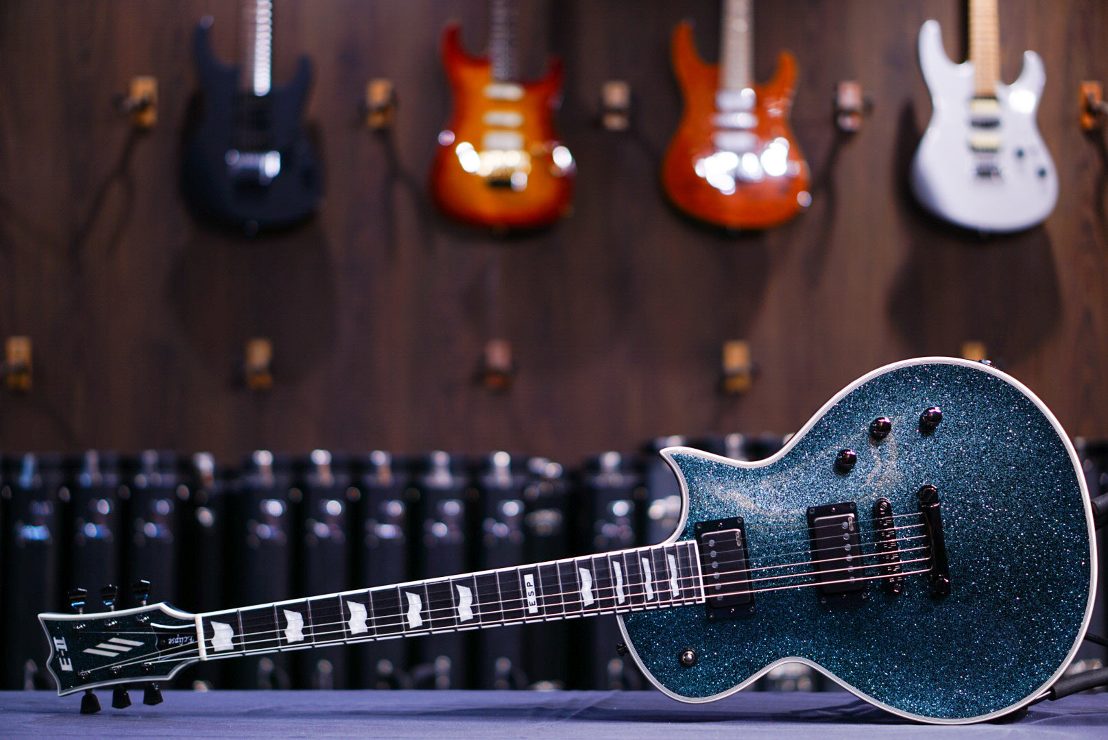 ESP E-II ECLIPSE DB GRANITE SPARKLE ES5651233 - HIENDGUITAR ESP GUITAR