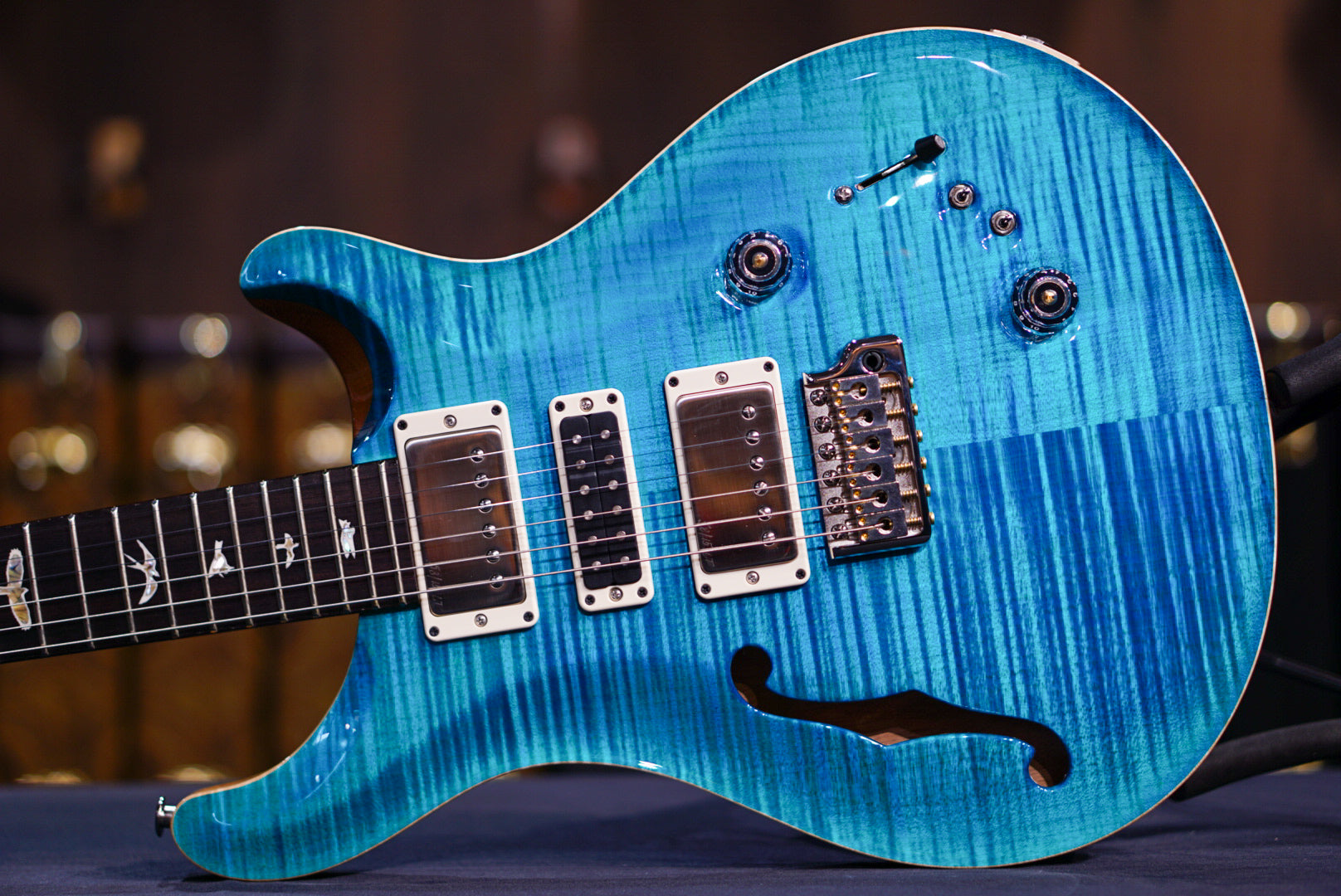 PRS Special Semi Hollow Peacock Blue 0393738