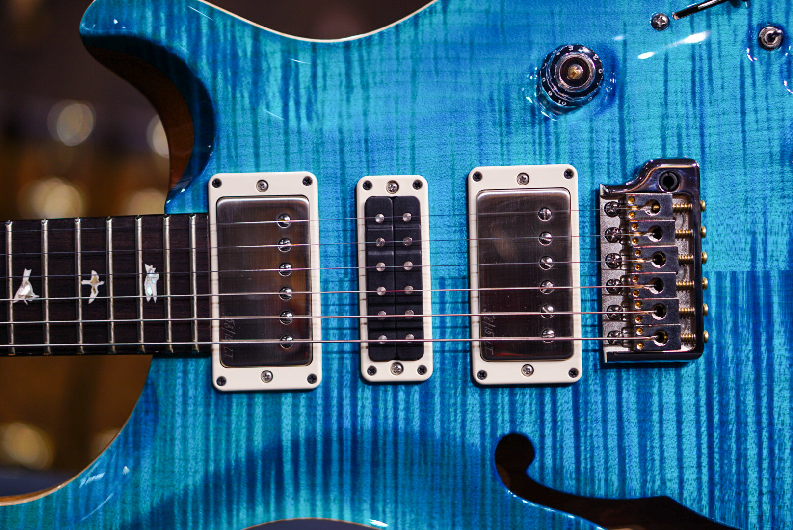 PRS Special Semi Hollow Peacock Blue 0393738