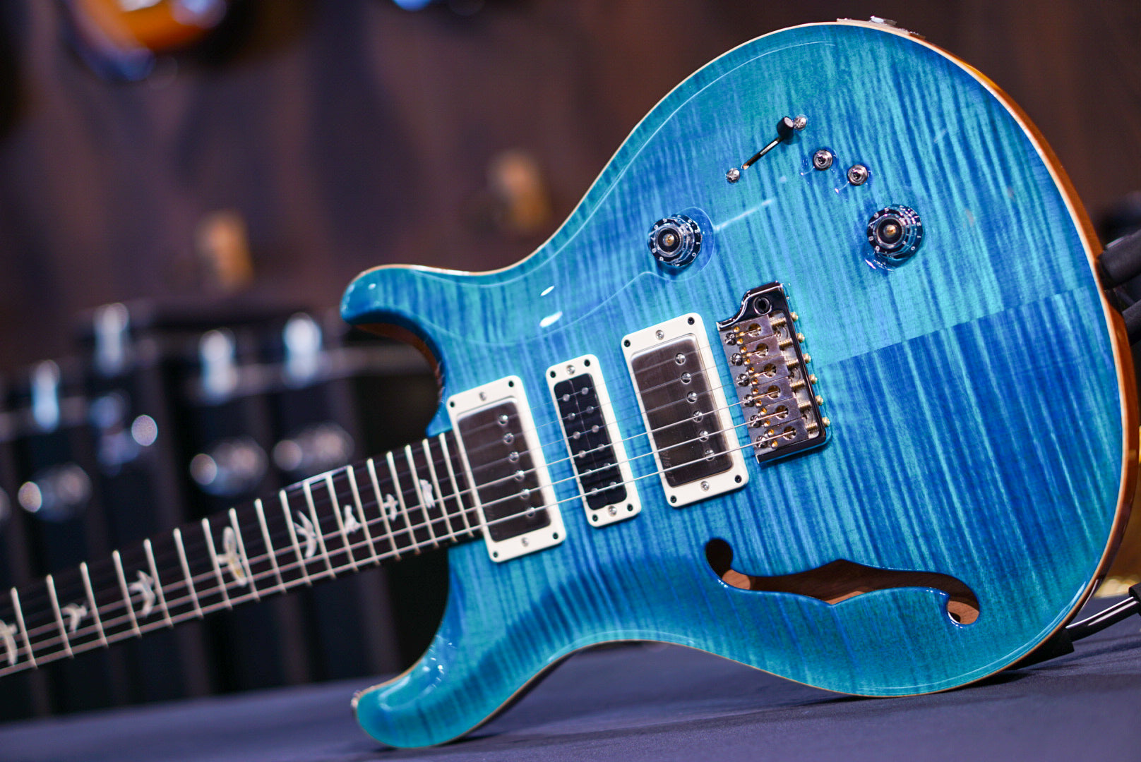PRS Special Semi Hollow Peacock Blue 0393738