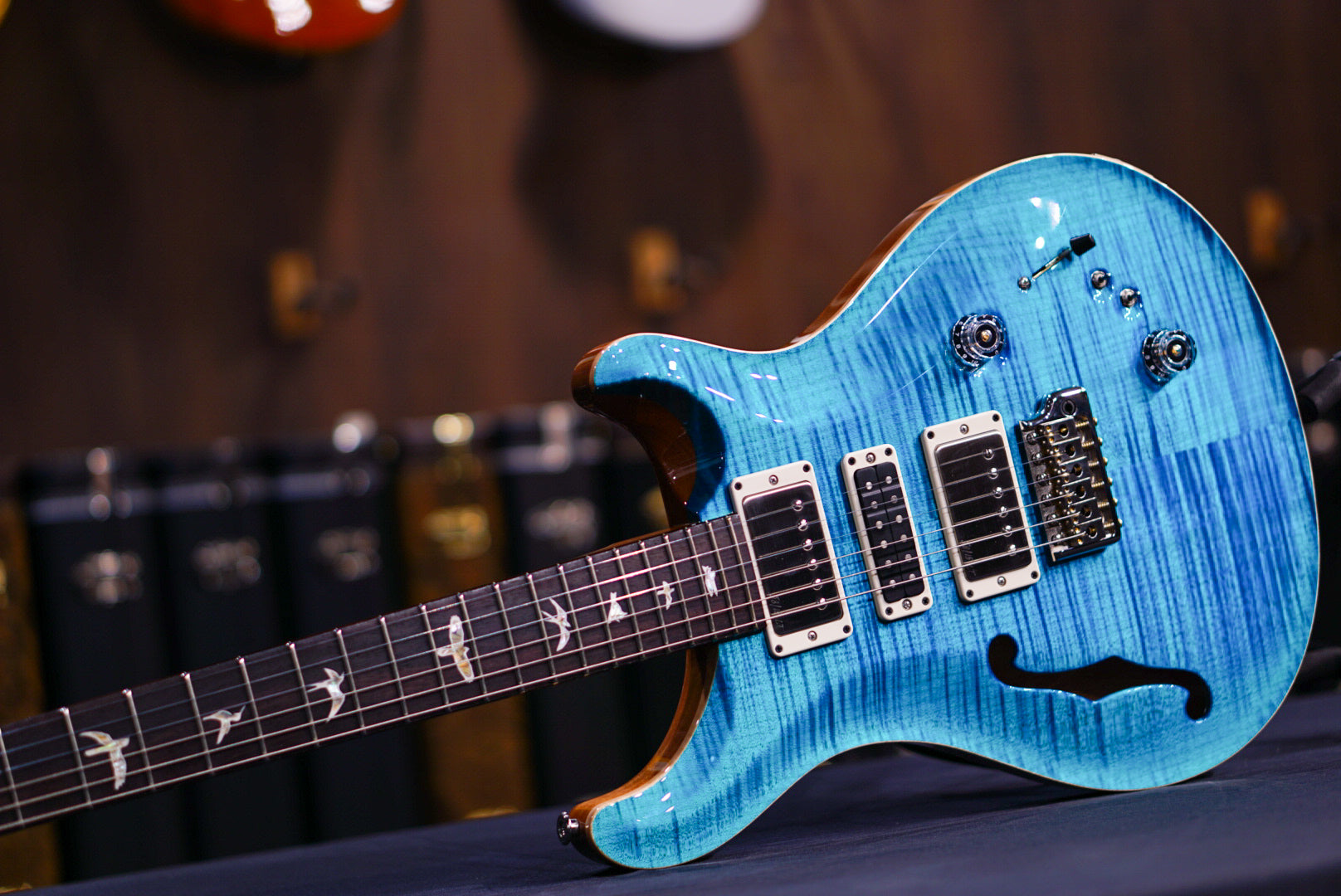 PRS Special Semi Hollow Peacock Blue 0393738